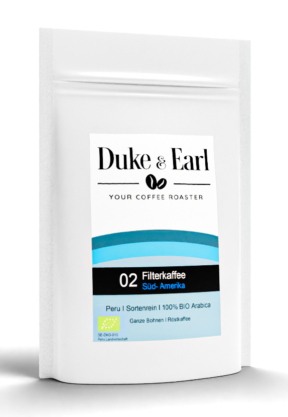 Duke & Earl 02 Filterkaffee Süd-Amerika